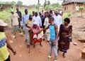 Edo 2024: Nonagenarian Escorts APC Gubernatorial Candidate for Royal Blessings in Uromi
