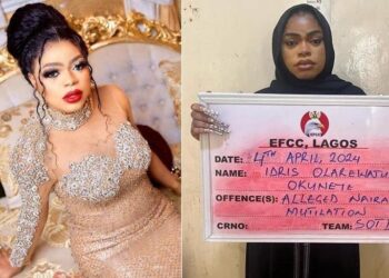 BREAKING: Bobrisky Sentenced To Six Months Imprisonment Over Abuse Of Naira