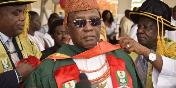 Oba of Benin Installed as Chancellor of NOUN