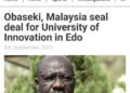 Edo Citizen Congratulates “Graduates” of Obaseki’s Nonexistent University