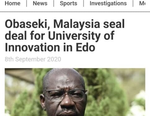 Edo Citizen Congratulates “Graduates” of Obaseki’s Nonexistent University