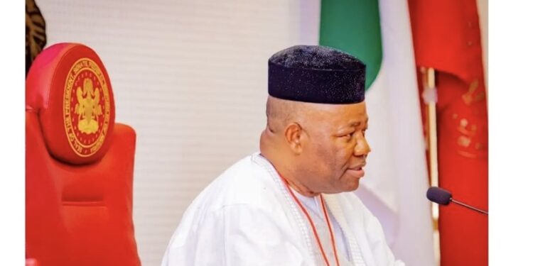 Place Love For Your Country Above Financial Gains, Senate President Akpabio Tells Nigerians With “Japa” Plans