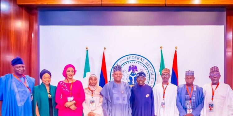 PHOTOS: Tinubu swears in seven ministers