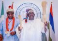Akwa Ibom traditional rulers council honors Tinubu with highest title, “Otuekong” [PHOTOS]