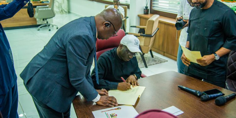Edo Governor, Okpebholo Signs Bill To Establish New College Of Nursing, Health Sciences