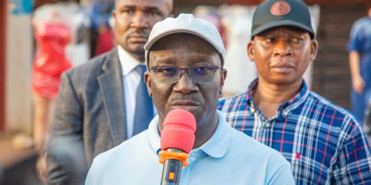 Governor Okpebholo Vows Early Completion of Sapele Road, Inspects Flood Control Works [PHOTOS]
