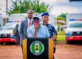 Okpebholo Boosts Security, Donates 10 Patrol Vehicles to Police in Edo Central [PHOTOS]