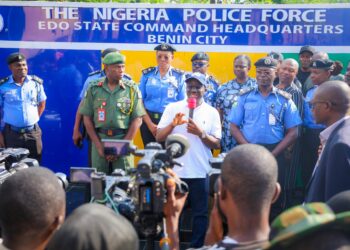 Okpebholo Declares War on Kidnappers, Rewards Police with ₦10m After Major Arrest