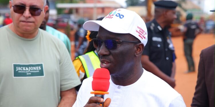 Okpebholo Assures Sustained Funding for Road Projects, Targets Major Progress Before Christmas