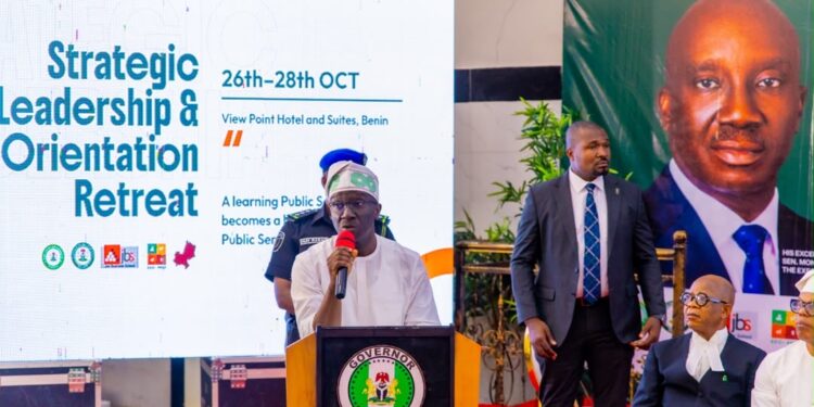 Okpebholo Tasks Edo Permanent Secretaries on Accountability, Warns Against ‘Governor Said’ Orders